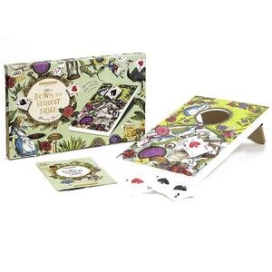 Alice In Wonderland Down the Rabbit Hole Bean Bag Toss Game Unopened Box